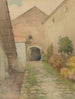 Old Cour Painting - Ludovit Ordok — artwork view