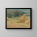 Summer Painting - Ludovit Ordok — framed artwork on a wall
