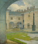 La cour du manoir Renaissance de Strky - Ludovit Ordok — artwork view