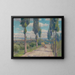 View of Spišská Nová Ves - Ludovit Ordok — framed artwork on a wall