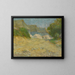 Village - Ludovit Ordok — framed artwork on a wall