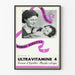 Vintage poster Ultravitamine 4 - Retro wall decoration