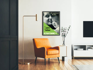 Vintage poster Ultravitamine 4 for mother and child