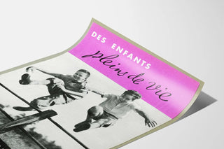Vintage Poster Ultraviamine 4 – Children Full of Life