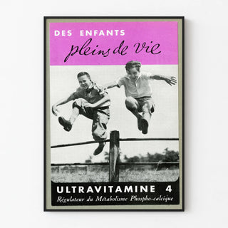 Vintage Poster Ultraviamine 4 – Children Full of Life