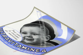Vintage Ultravitamine 4 poster for infant growth