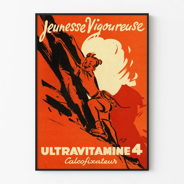 Vintage Poster Ultravitatmine 4 Vigorous Youth