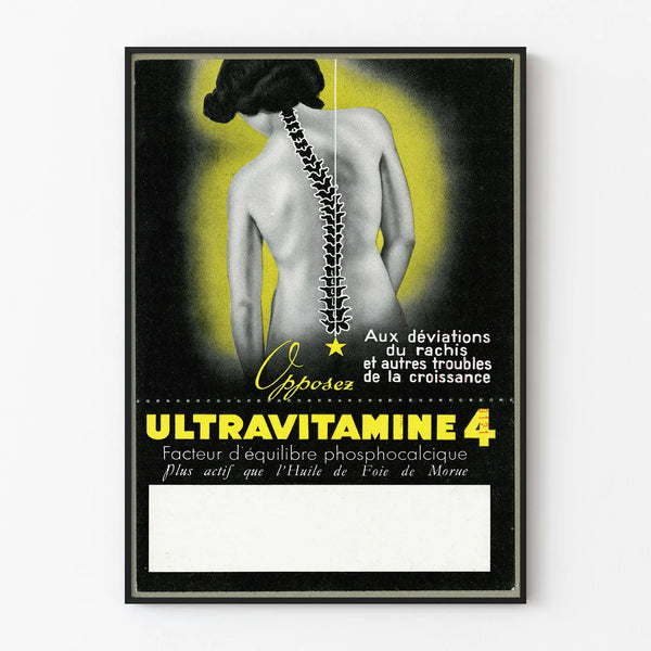 Vintage Ultraviamine Poster 4 Medical Wall Decoration Poster