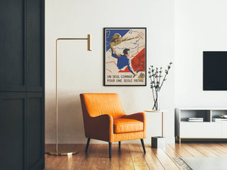 Patriotic Poster: A Single Fight for a Single Homeland