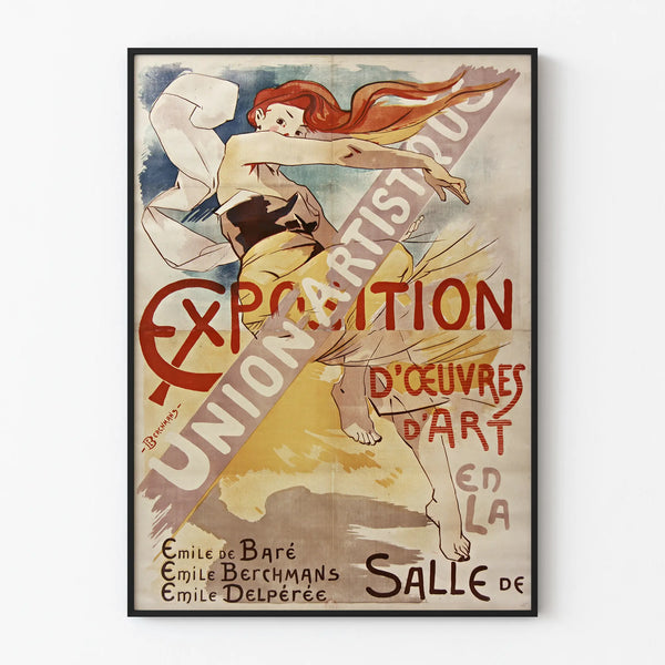 Exhibition Poster of Artworks - Artistic Decorative Union