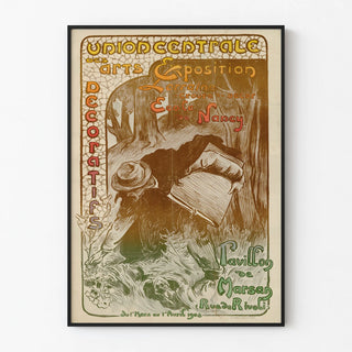 Lorraine Exhibition Poster Nancy School of Art Nouveau 1903