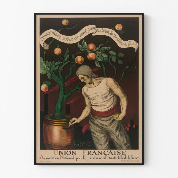 Vintage Poster of the French Union National Association