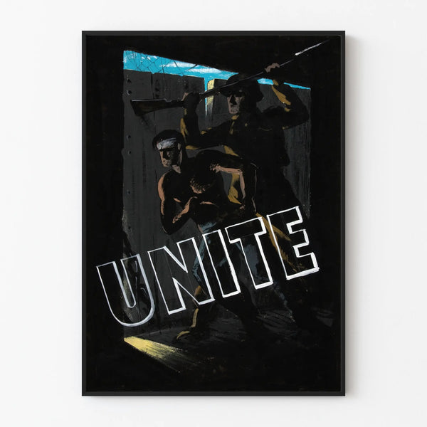 Artistic Poster Unity - Dramatic and Dark Illustration