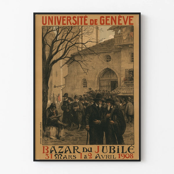 University of Geneva Poster - Jubilee Bazaar 1908