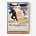Vintage Poster Urgent Call for Blood Donation