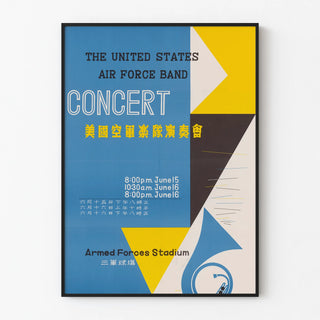United States Air Force Band Concert Poster Wall Decoration