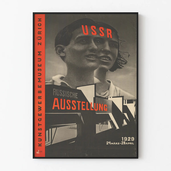 Soviet Exhibition Artistic Poster 1929 Zurich
