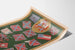 Decorative poster of the Confederate armies flags