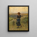 Bouvier dans les Ardennes - Évariste Carpentier — framed artwork on a wall