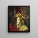 A Silent Witness - Évariste Carpentier — framed artwork on a wall