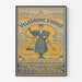 Vintage Bicycle Poster International Exhibition Velodrome d'Hiver Brussels 1895