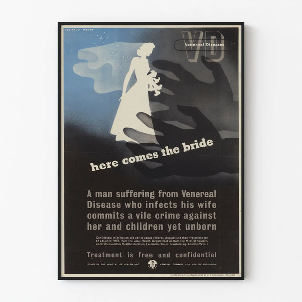Vintage poster of Venusians Here Comes The Bride