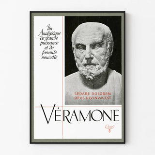 Vintage Véramone Poster - High-Power Painkiller