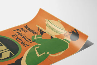 Vintage poster SIRIS - Advertisement for meat extract