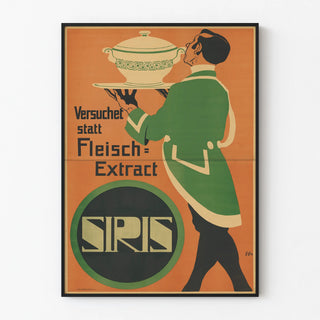 Vintage poster SIRIS - Advertisement for meat extract