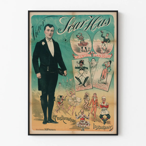 Victor Scav Poster Eccentric Dancer Instant Transformations