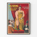 Vintage poster Victorine The Beautiful Parisian Colossus