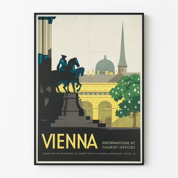 Vintage Vienna Poster Decorative Artem Legrand