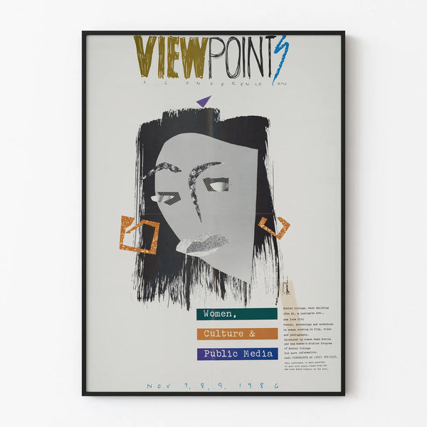 Decorative Poster Viewpoints - Women, Culture & Public Media