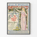 Vintage poster of the Flower Parade Brussels 1894
