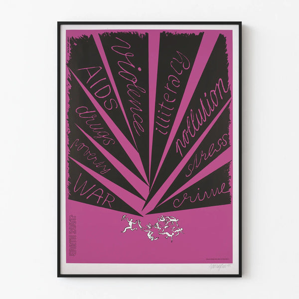 Contemporary Wall Poster on Social Issues