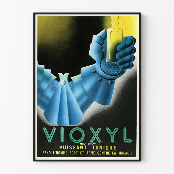 Vintage Poster Vioxyl - Powerful Tonic Against Illness