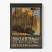 Vintage Poster of Visit Ghent and Towns of Art of East Flanders