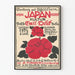 Vintage poster of a conference on Japanese culture by Emil Orlik