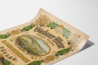 Vintage Poster of the Vignoble R. Schlumberger in Vöslau