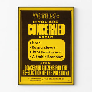 Vintage American Election Campaign Poster