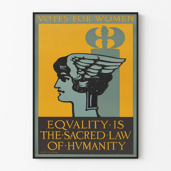 Poster Votes for Women - Equality and Women's Rights
