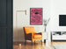 Retro wall decoration poster of Margit Graberova and V. Perlrott Caba