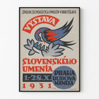 Slovak Art Exhibition Poster 1931