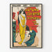 Vintage Poster for Art Exhibition Autumn Liverpool Walker Art Gallery