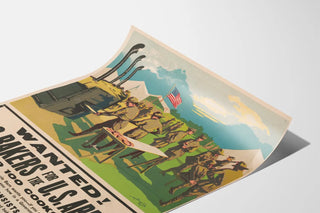 Vintage Recruitment Poster U.S. Army