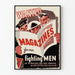 Vintage Poster Wanted Magazines for Our Fighting Men