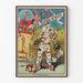 Vintage Poster Le Grand Merveille Musical Weith Clown Musician