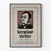 Vintage Poster Portrait Wergelands Skrifter by Carl Nærup