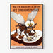 Awareness Poster Against Food Contamination by Flies