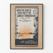 Vintage poster When the Gray of Today Meets the Dawn of Tomorrow